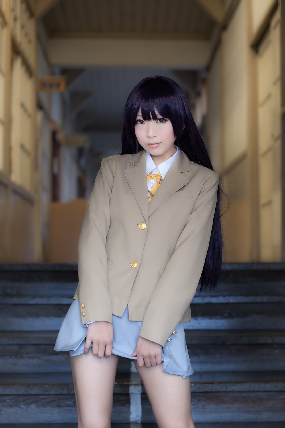 Kuroneko Mashiro: sexy girl in uniform(3)