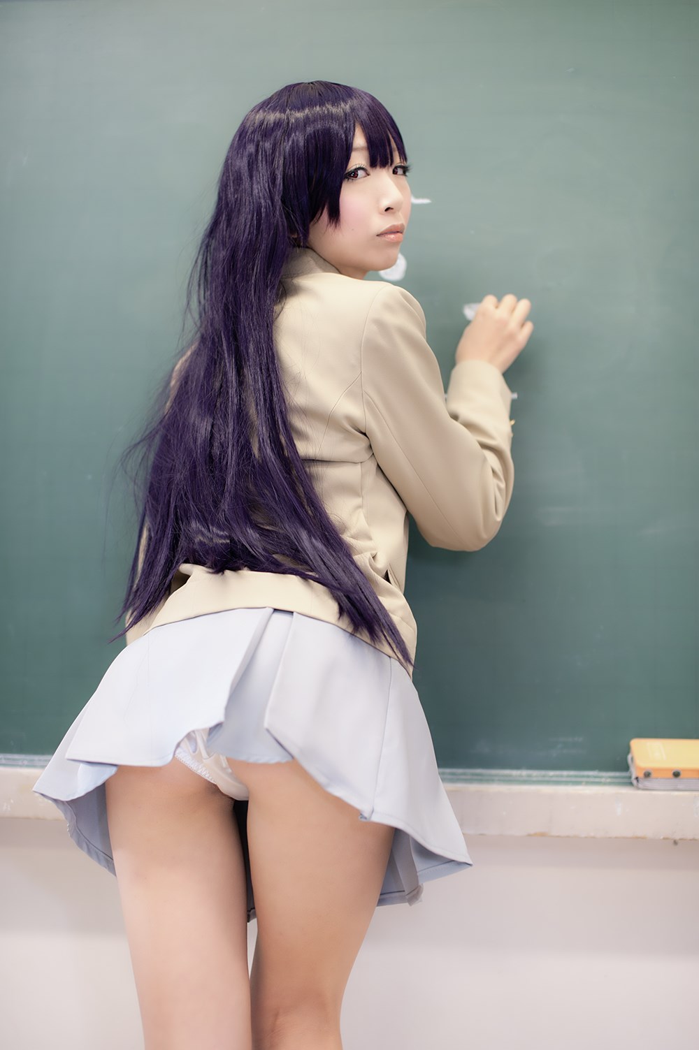 Kuroneko Mashiro: sexy girl in uniform(7)