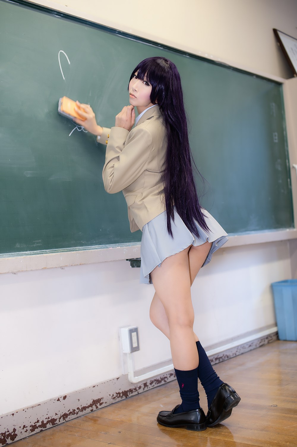 Kuroneko Mashiro: sexy girl in uniform(9)