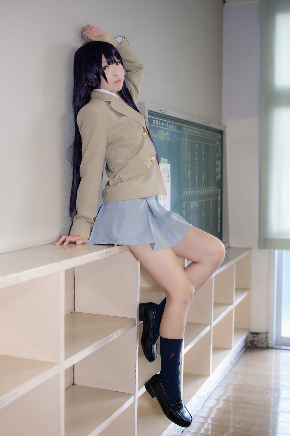 Kuroneko Mashiro: sexy girl in uniform(10)