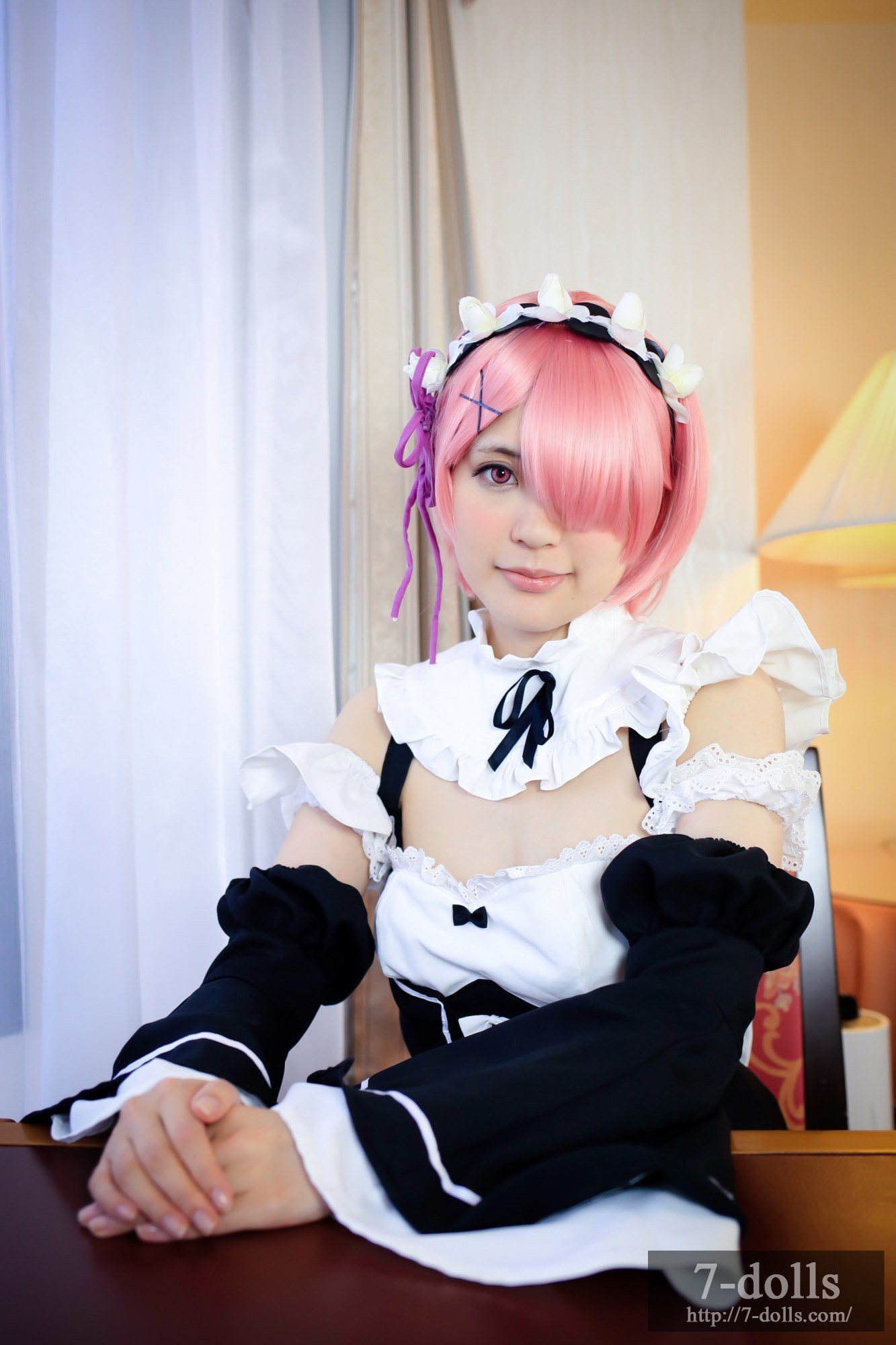 Maid twins ram ero Cosplay maid service(14)