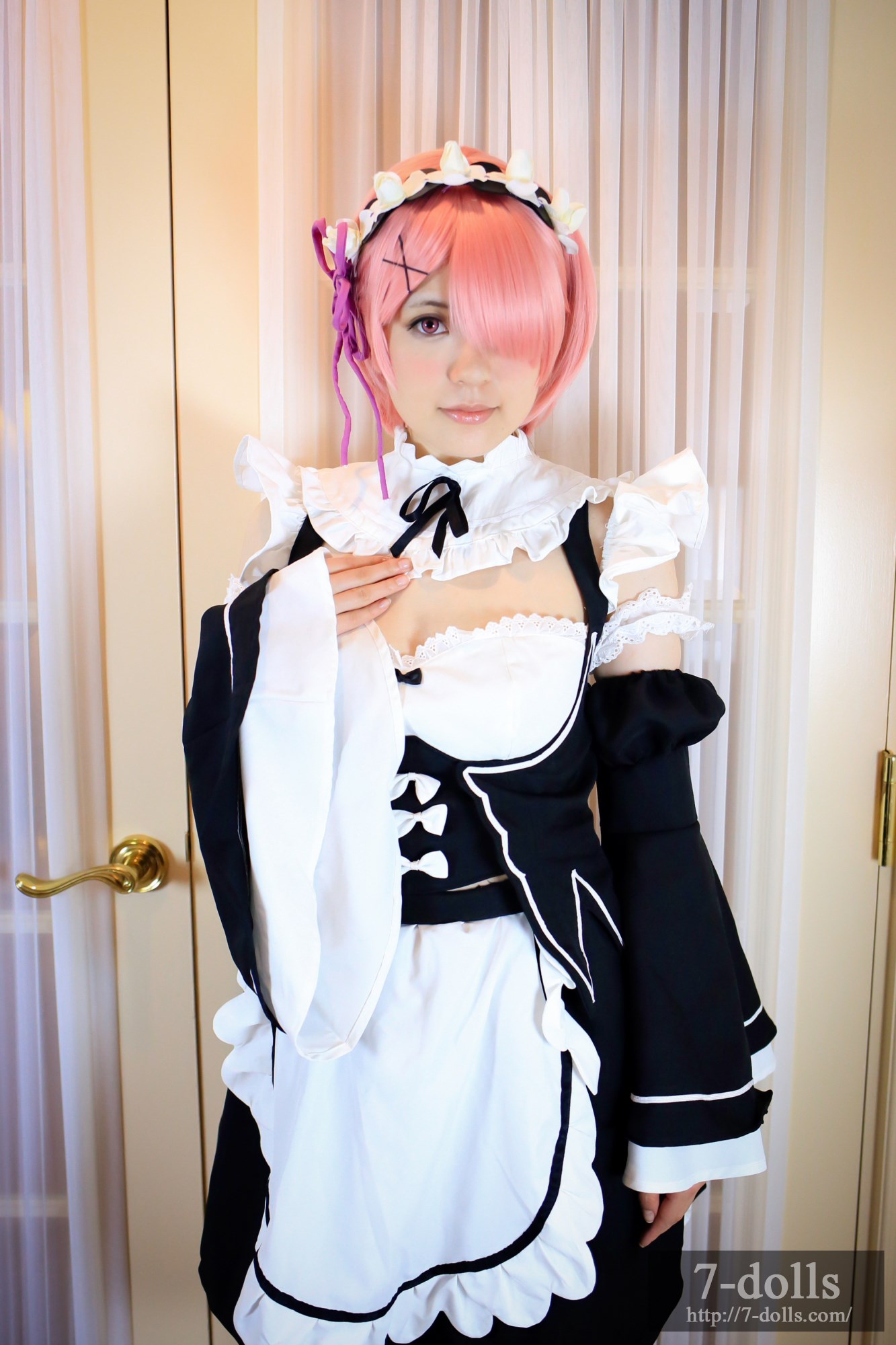 Maid twins ram ero Cosplay maid service(20)