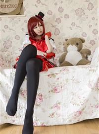 Cute red hair lingerie action for charming girls(15)