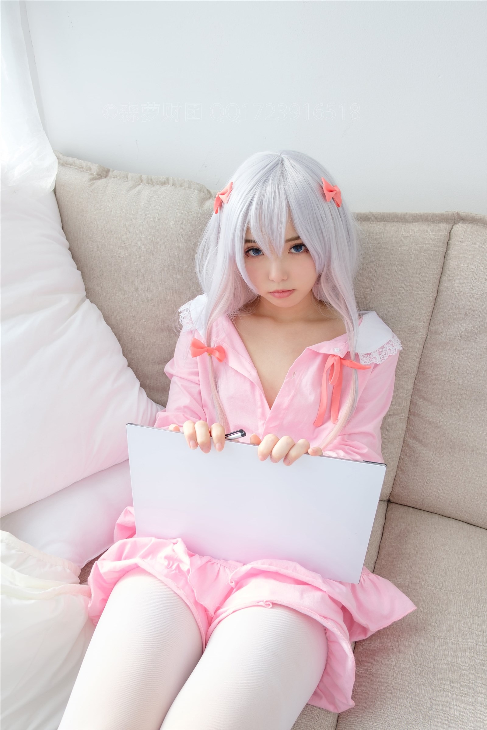 Little sagiri reality show cosplay(31)