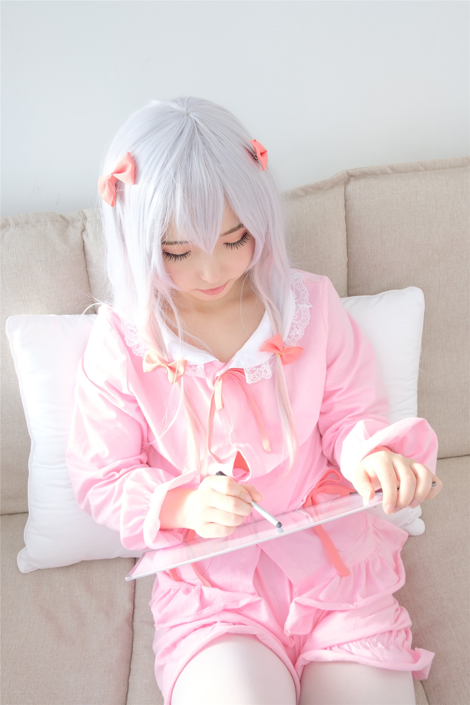 Little sagiri reality show cosplay(9)