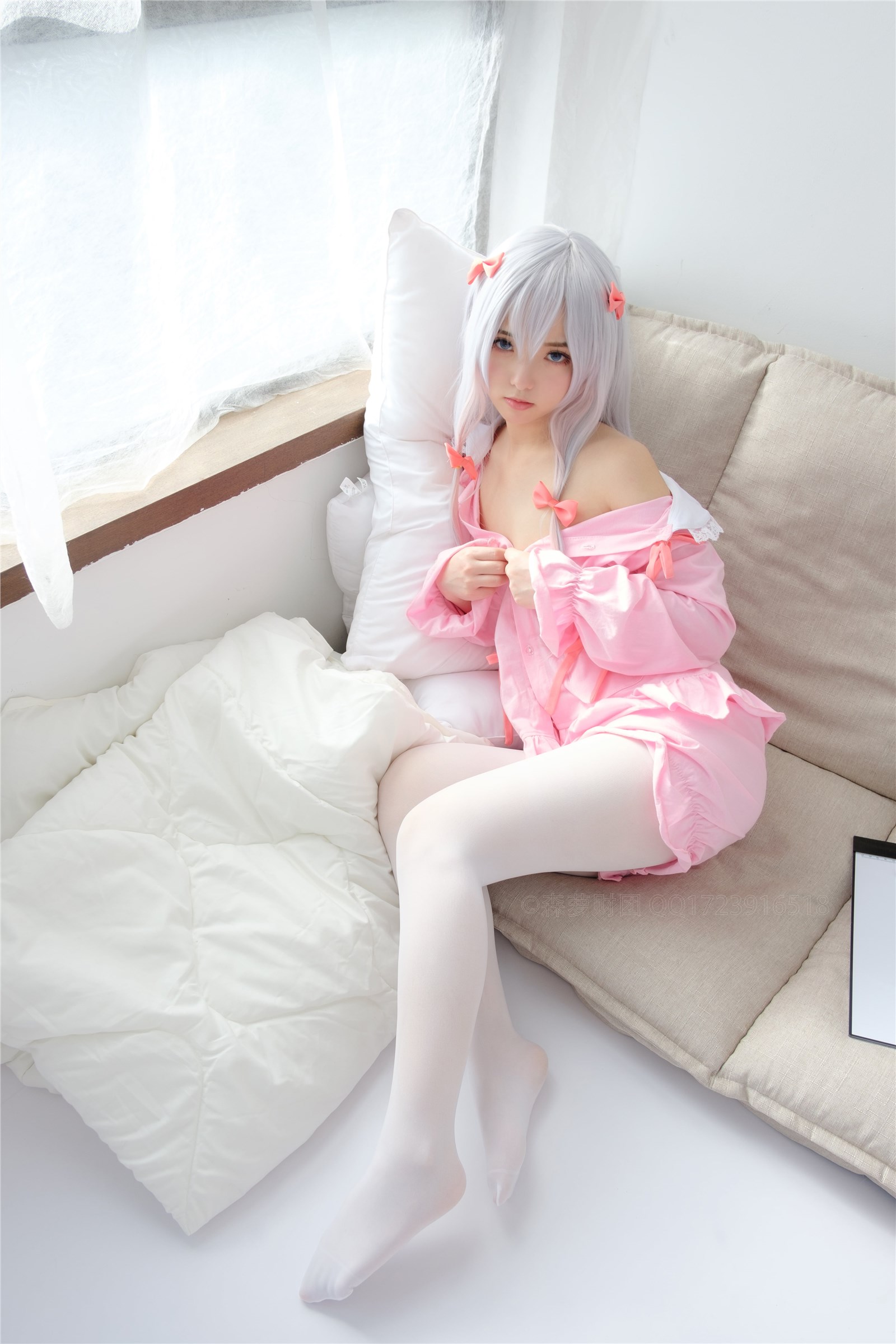 Little sagiri reality show cosplay(43)