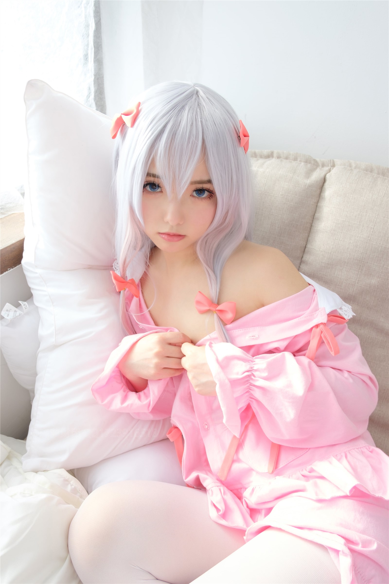 Little sagiri reality show cosplay(42)