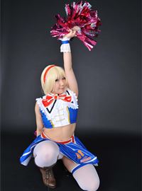 Glamorous blonde Alice's erotic cheerleading performance(72)