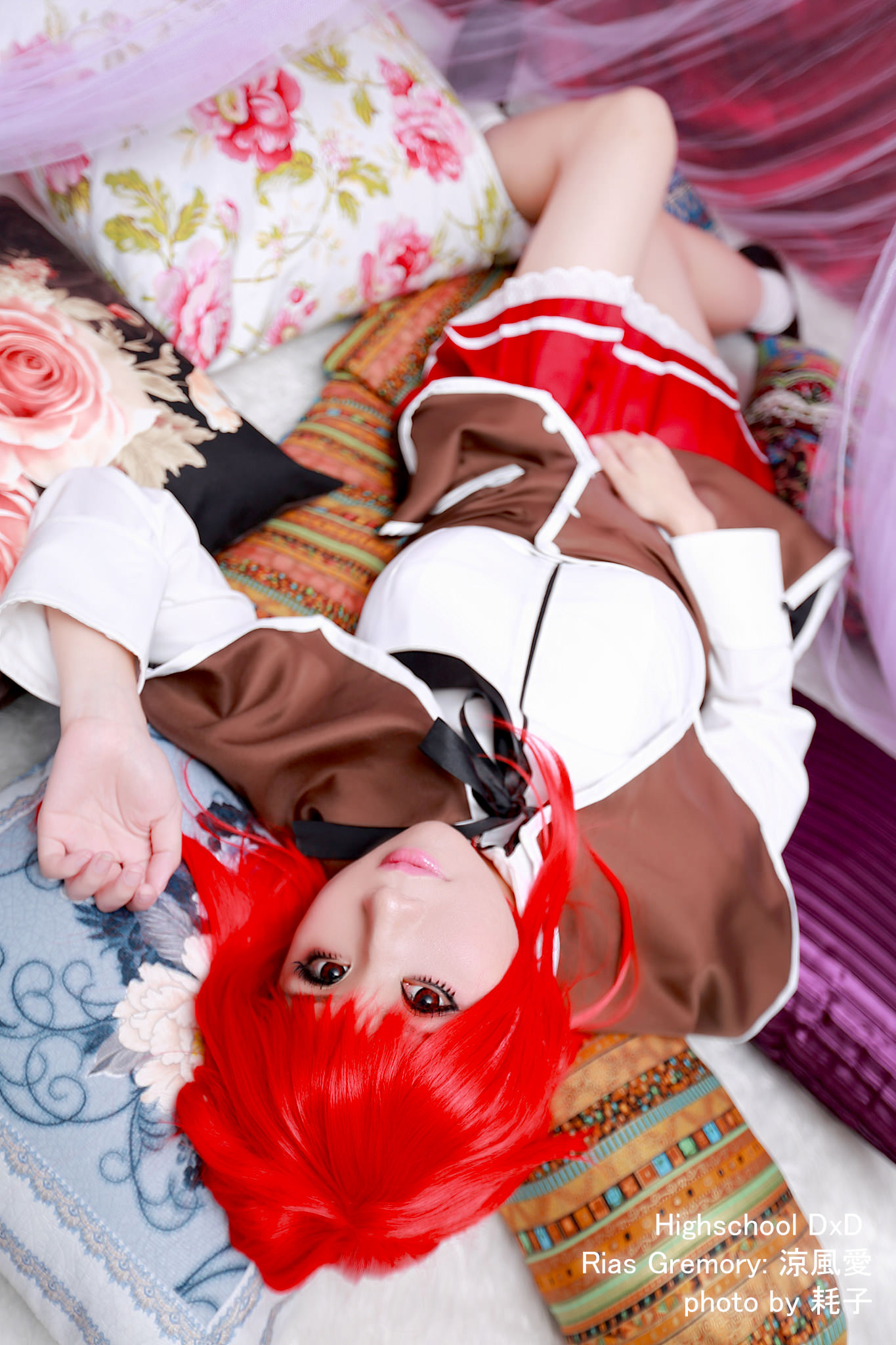 High school DXD series energetic red hair Xu Hong(7)