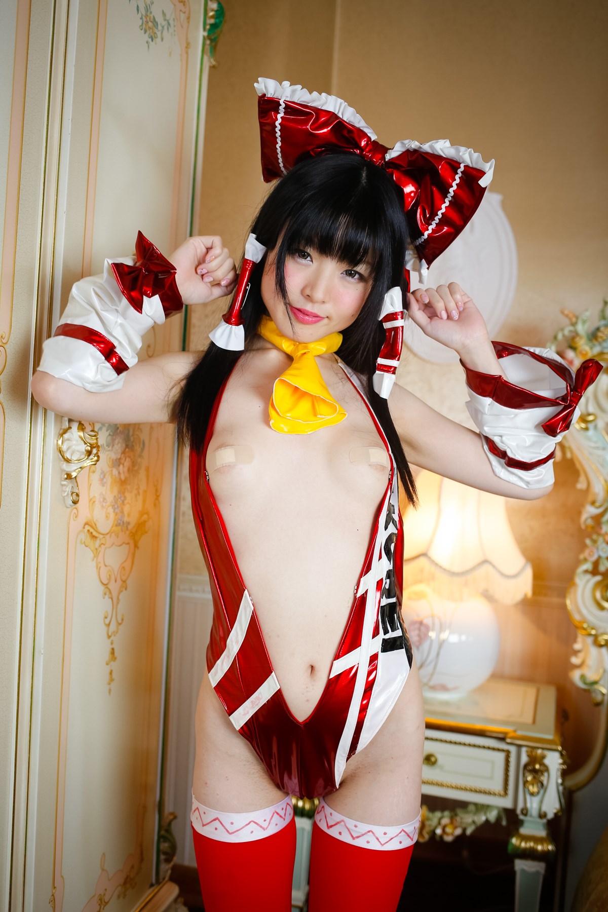 Unforgettable shrine girl Hakurei Reimu naughty lovely girl(6)