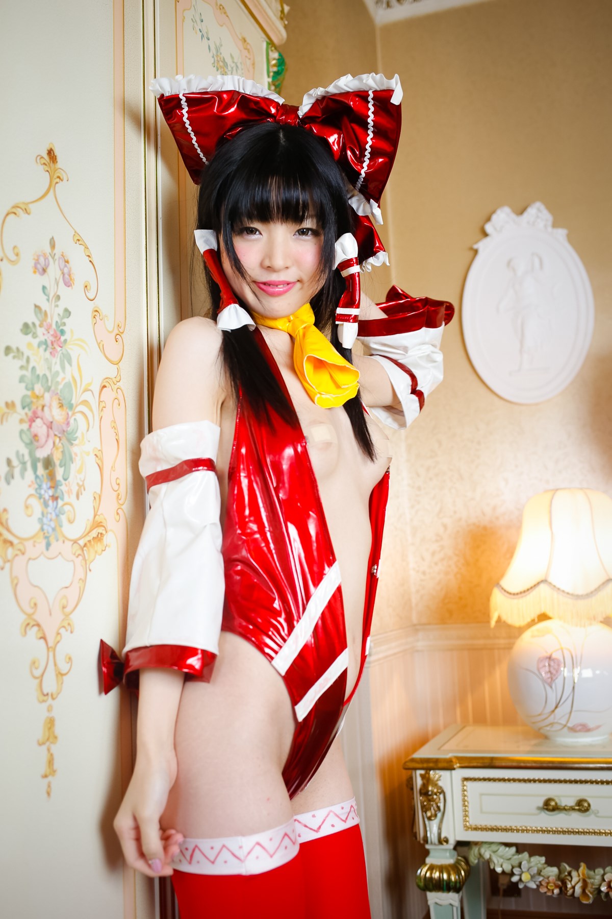 Unforgettable shrine girl Hakurei Reimu naughty lovely girl(8)