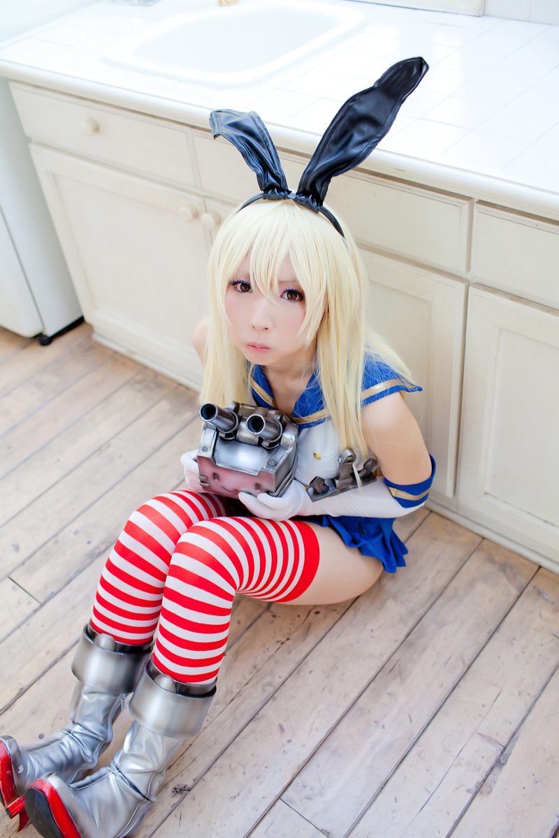 Frivolous clothes shameless posture of Shimakaze animation reality show(10)