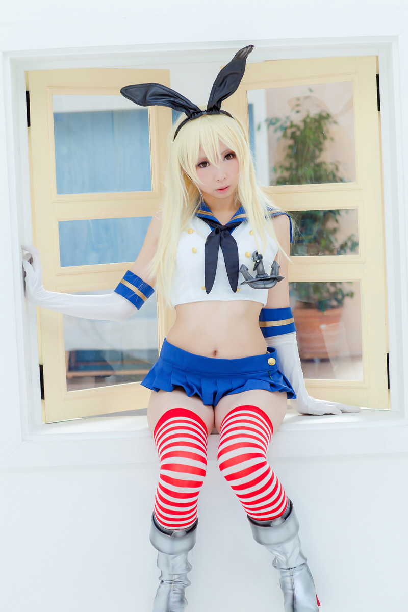 Frivolous clothes shameless posture of Shimakaze animation reality show(16)