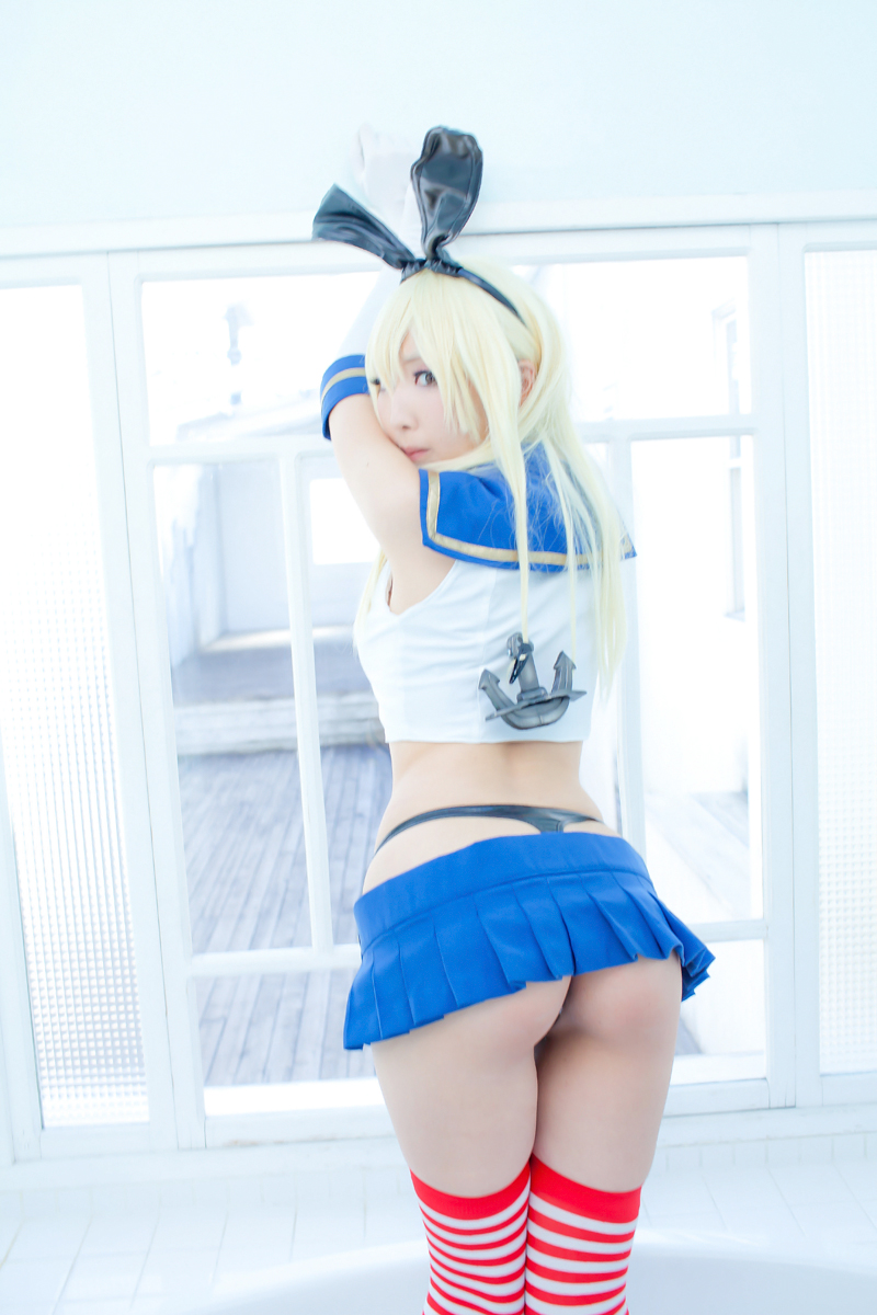 Frivolous clothes shameless posture of Shimakaze animation reality show(31)