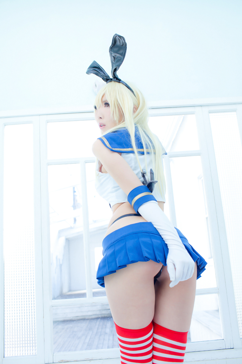 Frivolous clothes shameless posture of Shimakaze animation reality show(32)