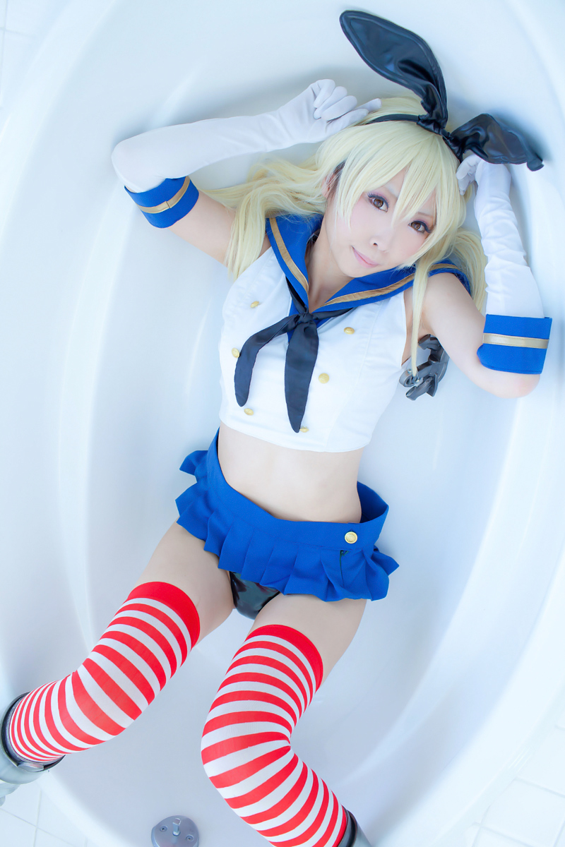 Frivolous clothes shameless posture of Shimakaze animation reality show(33)