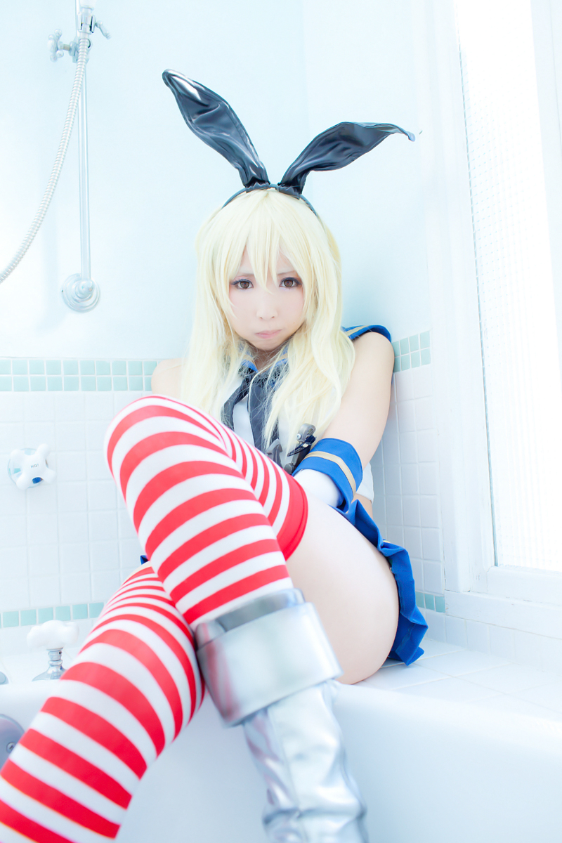 Frivolous clothes shameless posture of Shimakaze animation reality show(40)