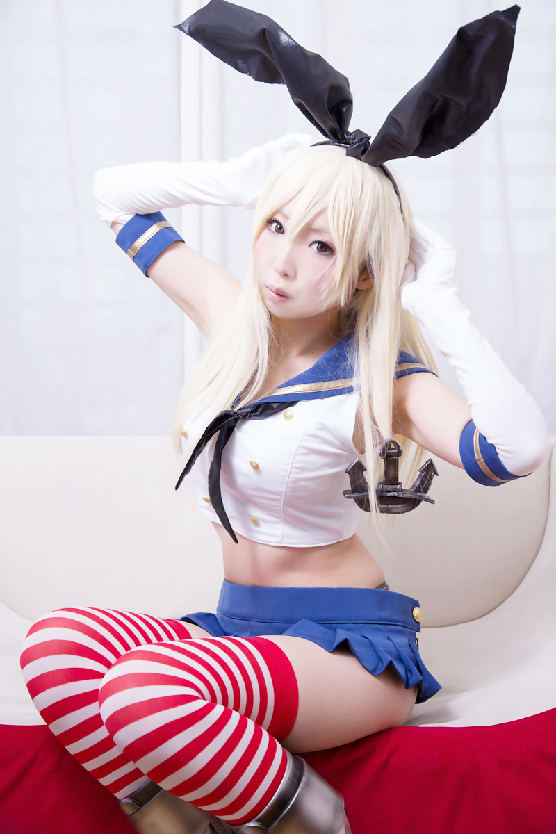 Frivolous clothes shameless posture of Shimakaze animation reality show(47)