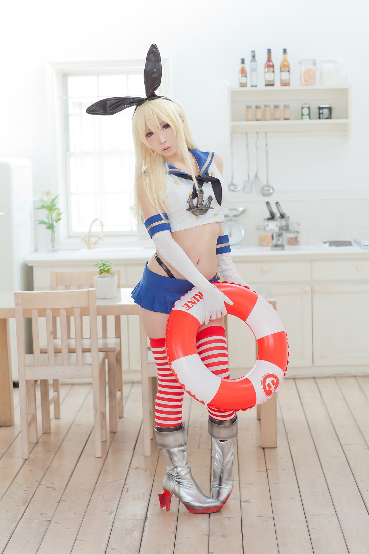 Frivolous clothes shameless posture of Shimakaze animation reality show(6)