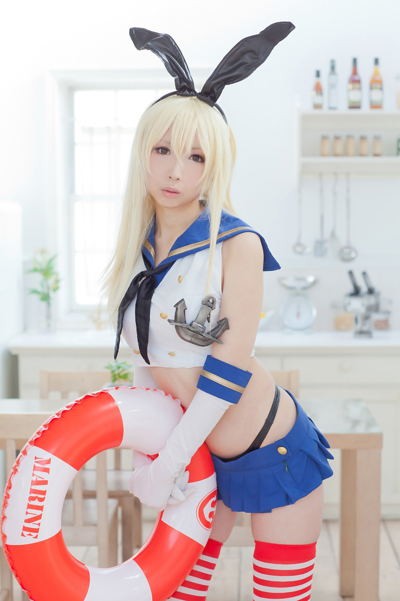 Frivolous clothes shameless posture of Shimakaze animation reality show(1)