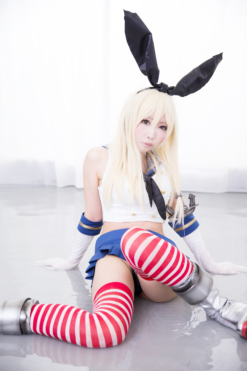 Frivolous clothes shameless posture of Shimakaze animation reality show(74)