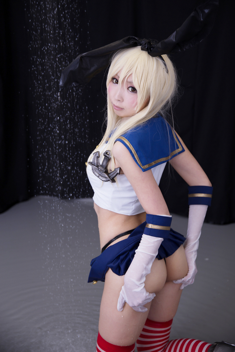 Frivolous clothes shameless posture of Shimakaze animation reality show(87)