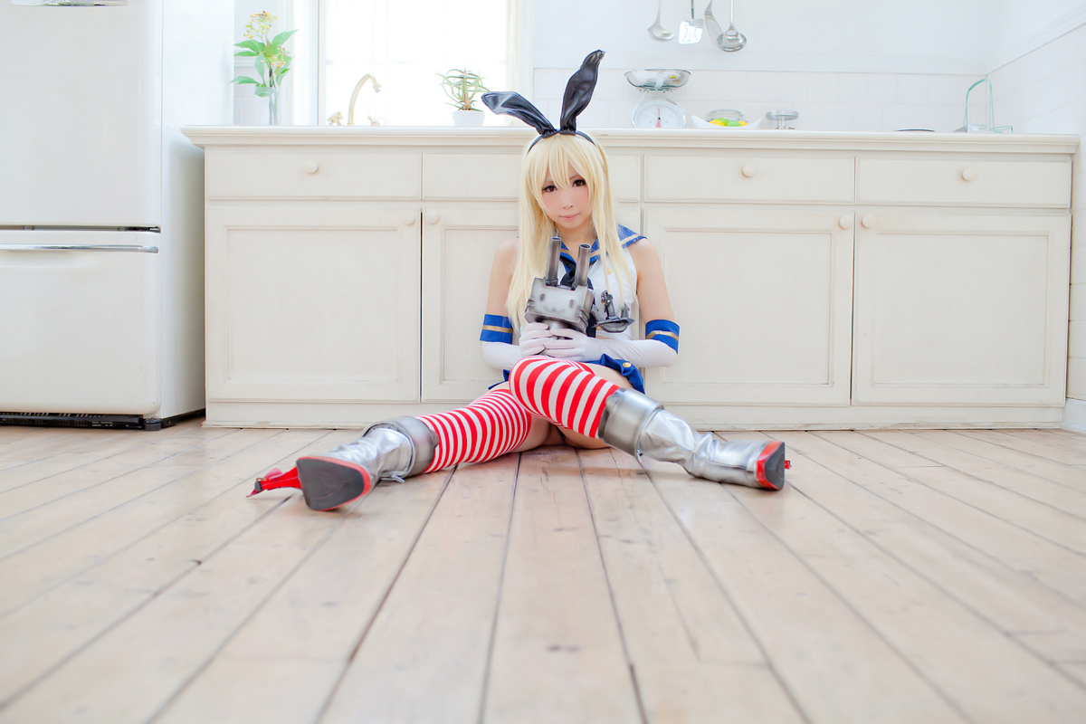 Frivolous clothes shameless posture of Shimakaze animation reality show(9)