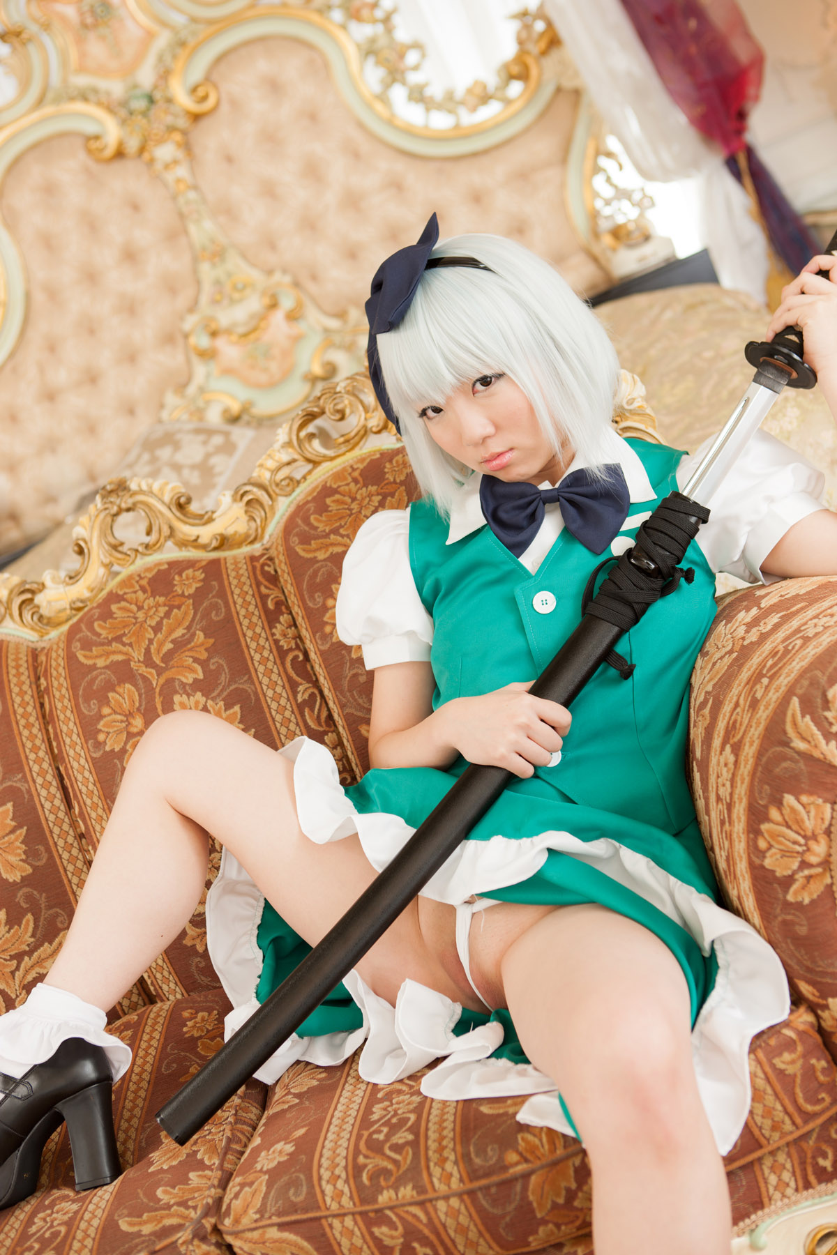 Youmu ero Cosplay by a round foot(16)