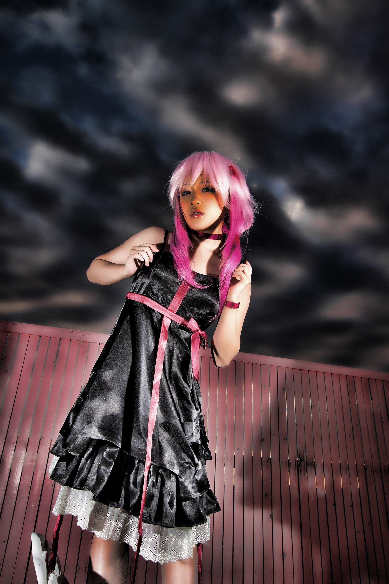 Yuzuriha Inori ero Cosplay riona, an elegant female singer(38)