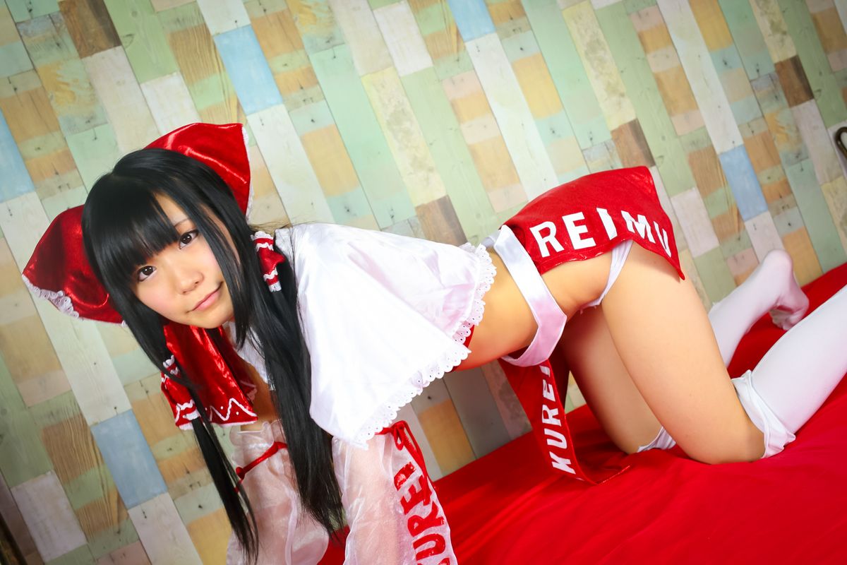 Charming shrine hell girl Reimu very popular animation reality show(31)