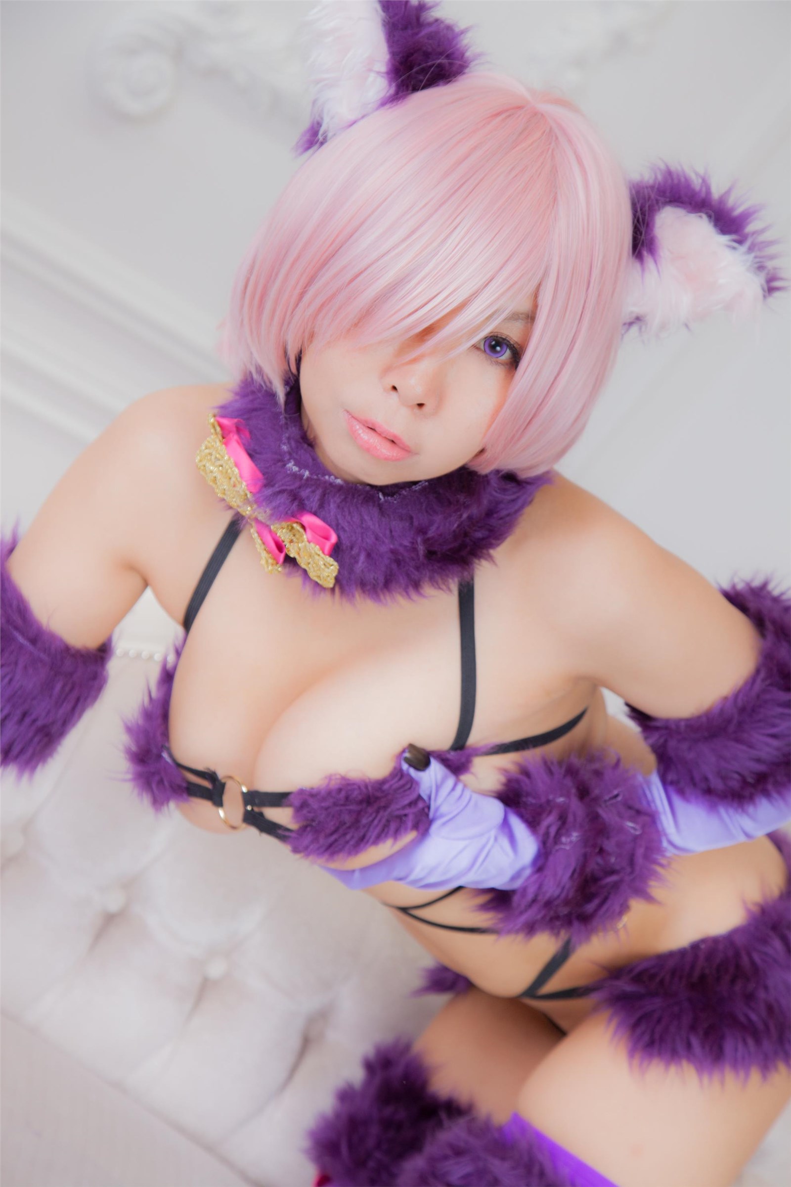 Super sexy girl showing areola Cosplay photo(62)