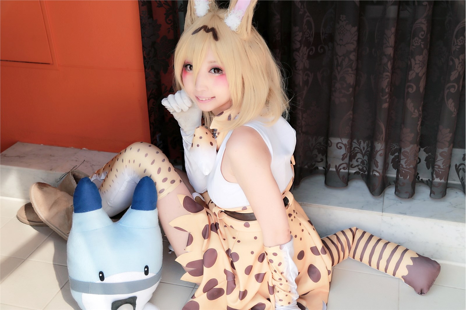 Japanese cosplayer shows a very cold and lovely cat girl(11)