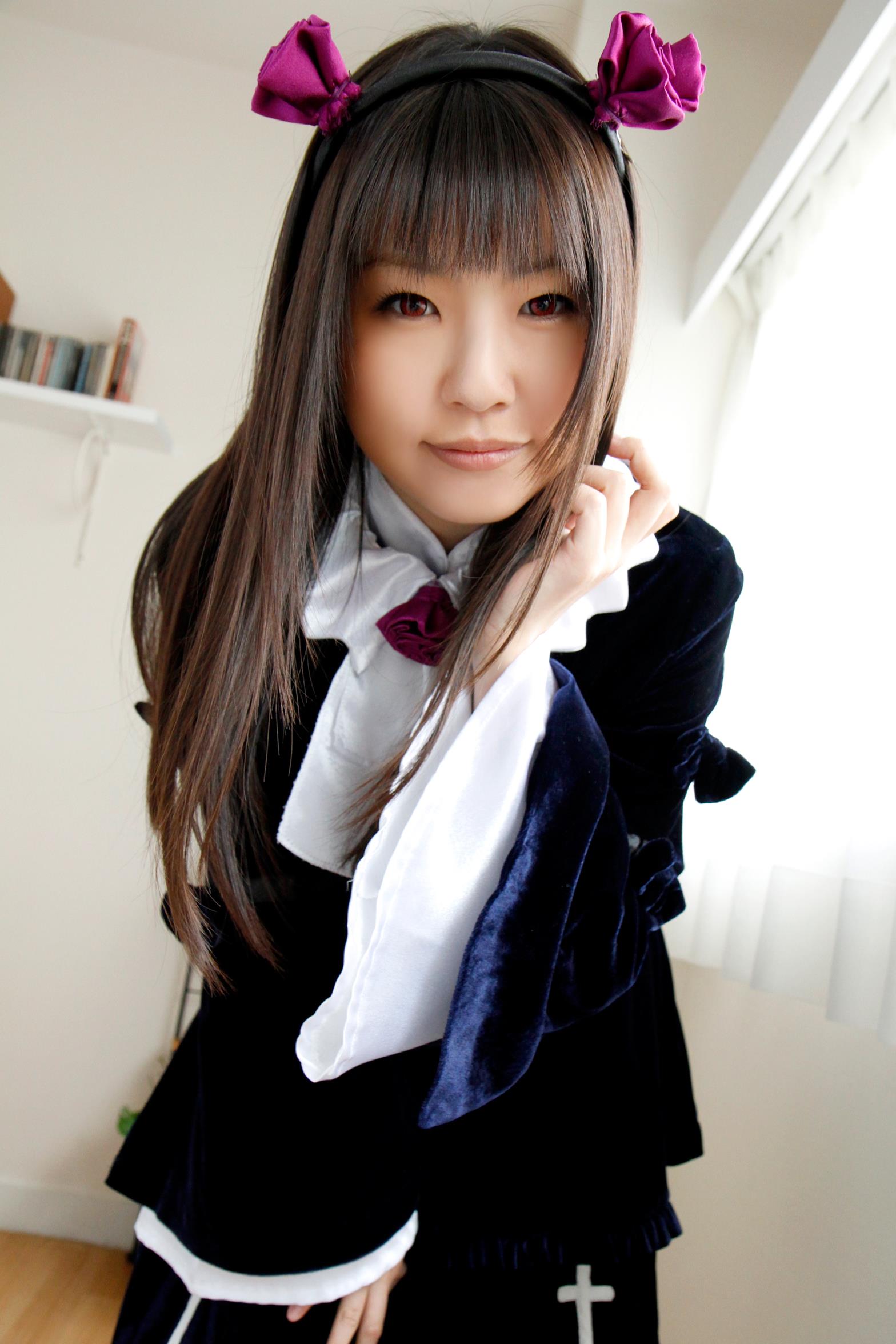 Lovely Kuroneko ero Cosplay tsubomi gorgeous Gothic Lolita(12)