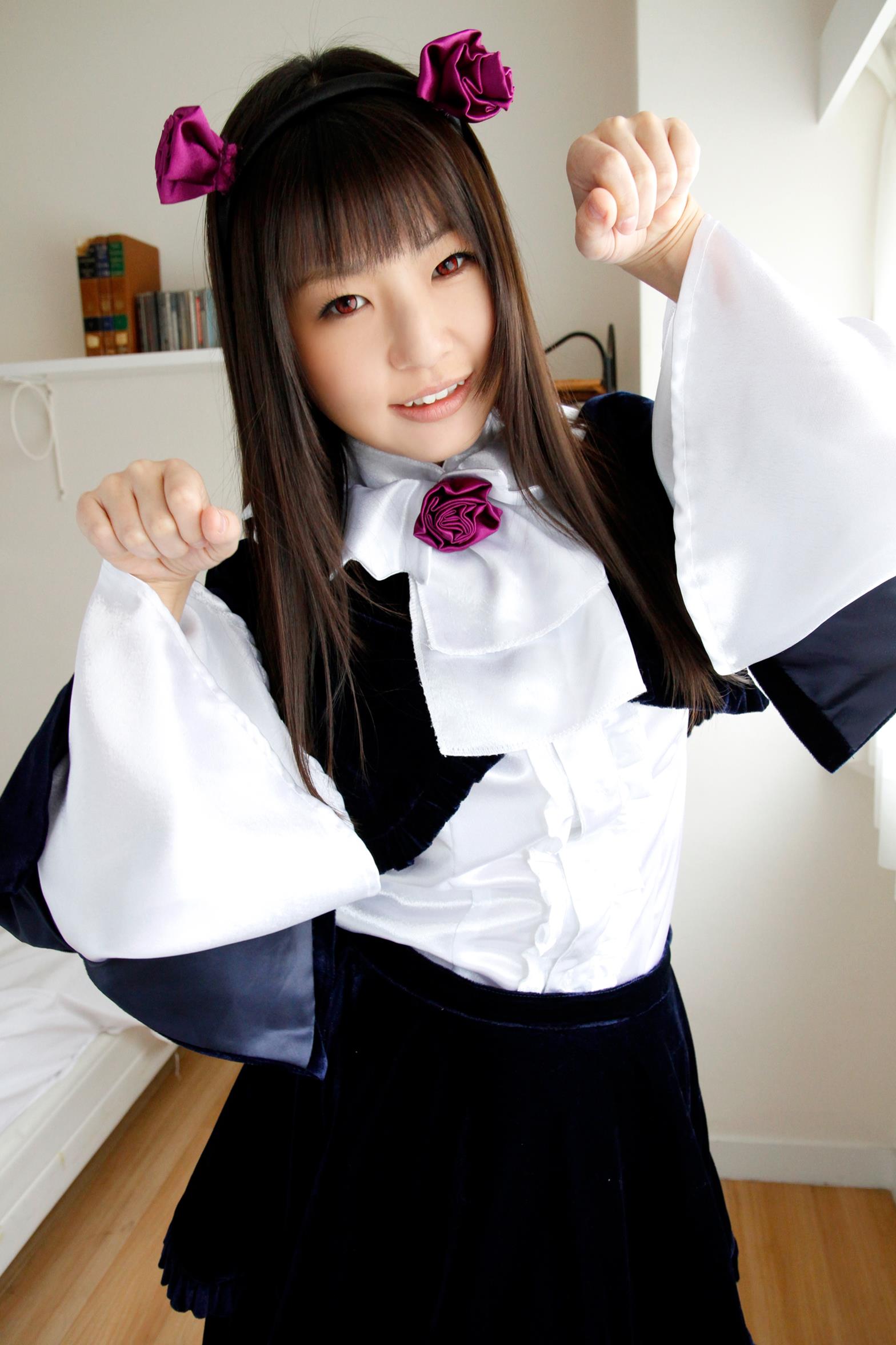 Lovely Kuroneko ero Cosplay tsubomi gorgeous Gothic Lolita(28)