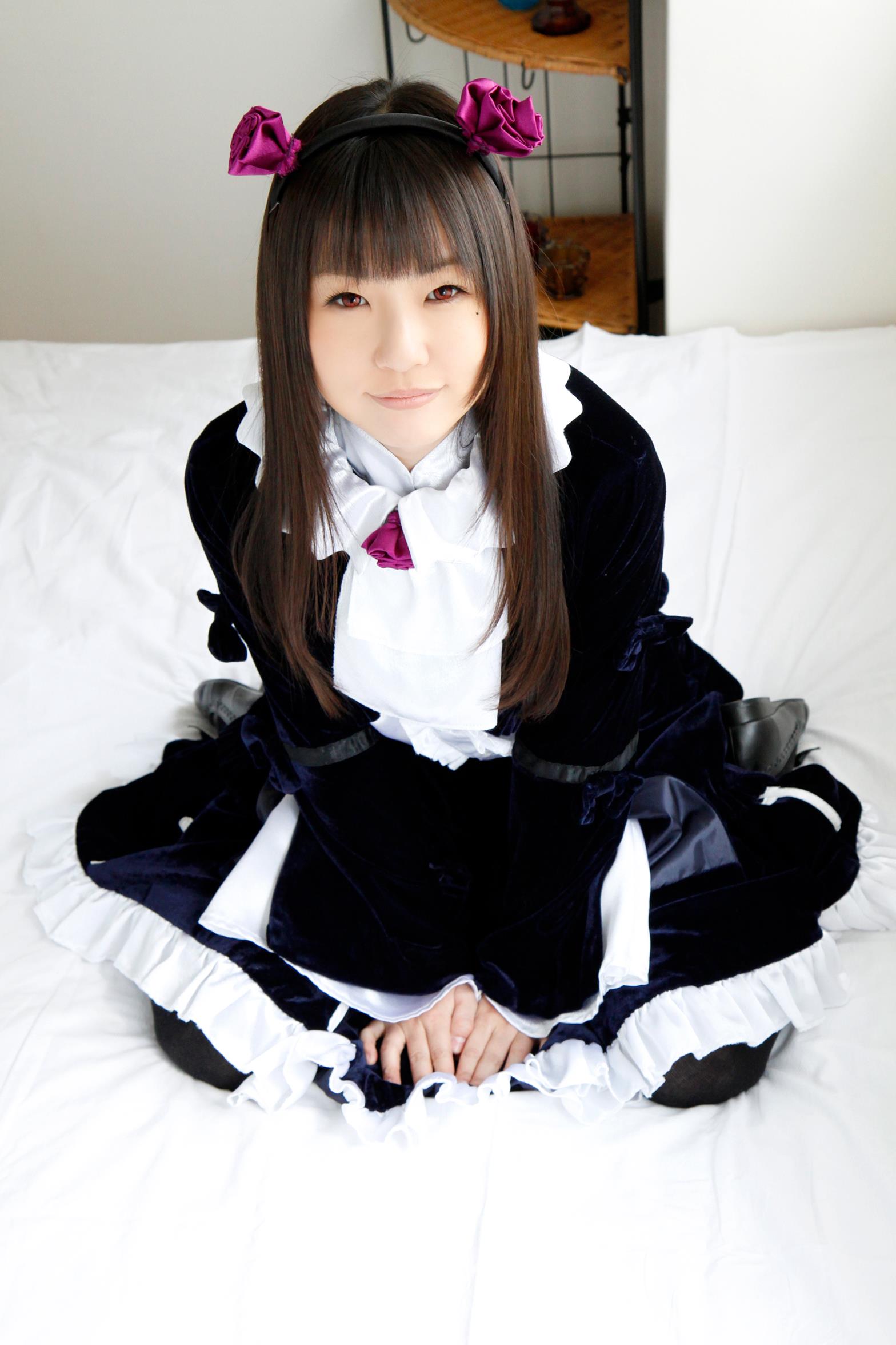 Lovely Kuroneko ero Cosplay tsubomi gorgeous Gothic Lolita(44)