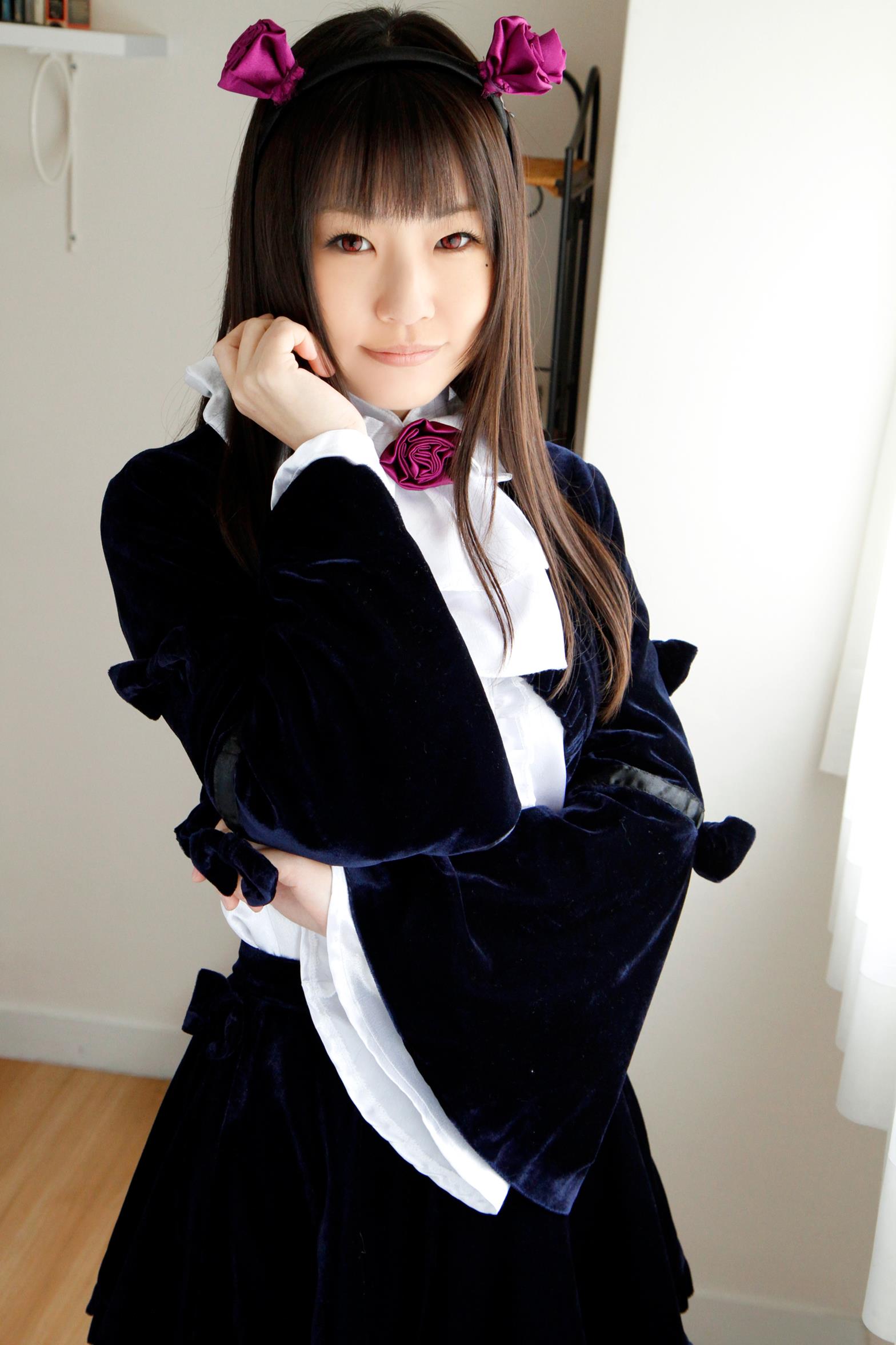 Lovely Kuroneko ero Cosplay tsubomi gorgeous Gothic Lolita(6)