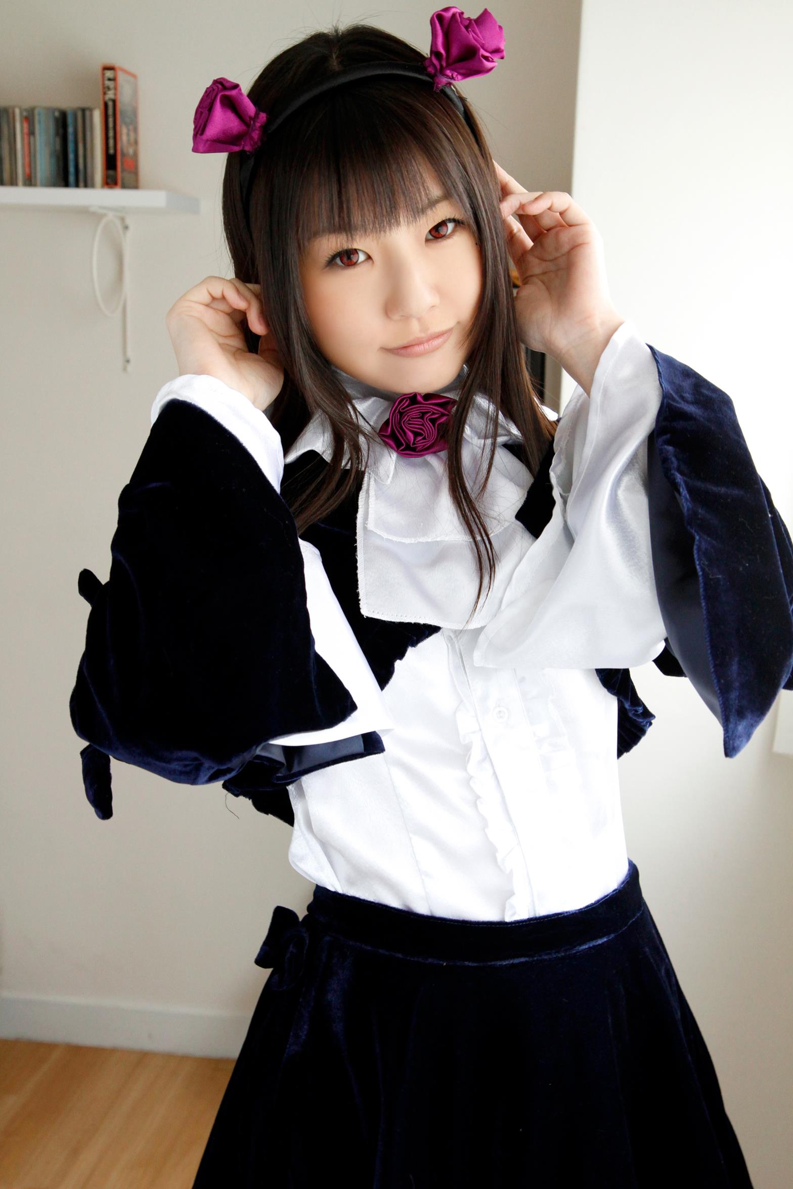 Lovely Kuroneko ero Cosplay tsubomi gorgeous Gothic Lolita(9)
