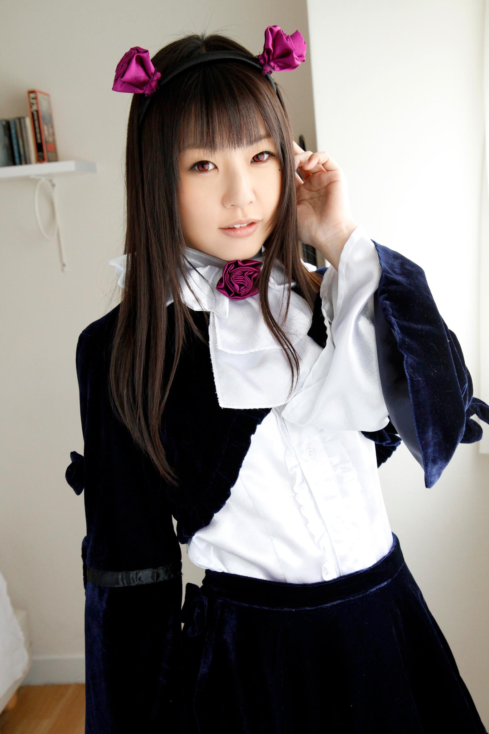 Lovely Kuroneko ero Cosplay tsubomi gorgeous Gothic Lolita(10)