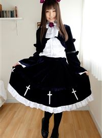Lovely Kuroneko ero Cosplay tsubomi gorgeous Gothic Lolita(31)