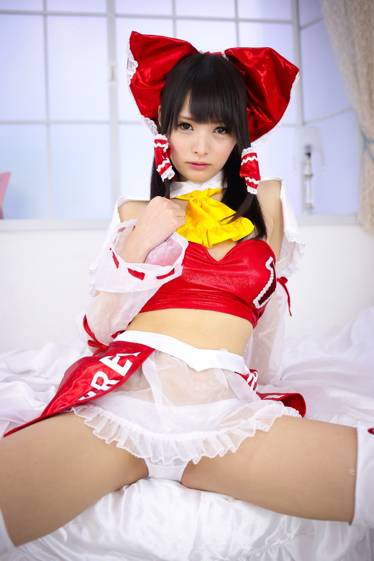 The slovenly Reimu ero Cosplay by mihono sakou(11)