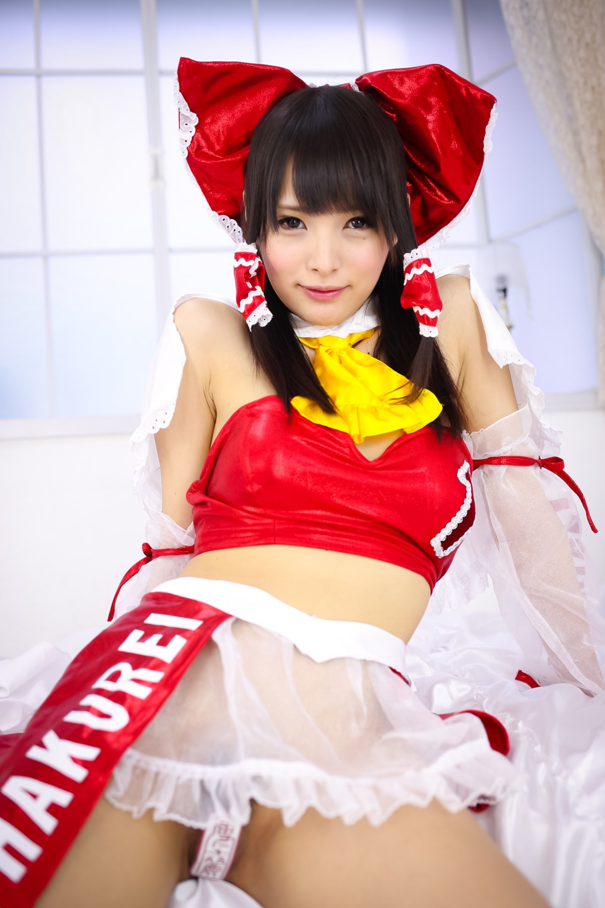 The slovenly Reimu ero Cosplay by mihono sakou(18)