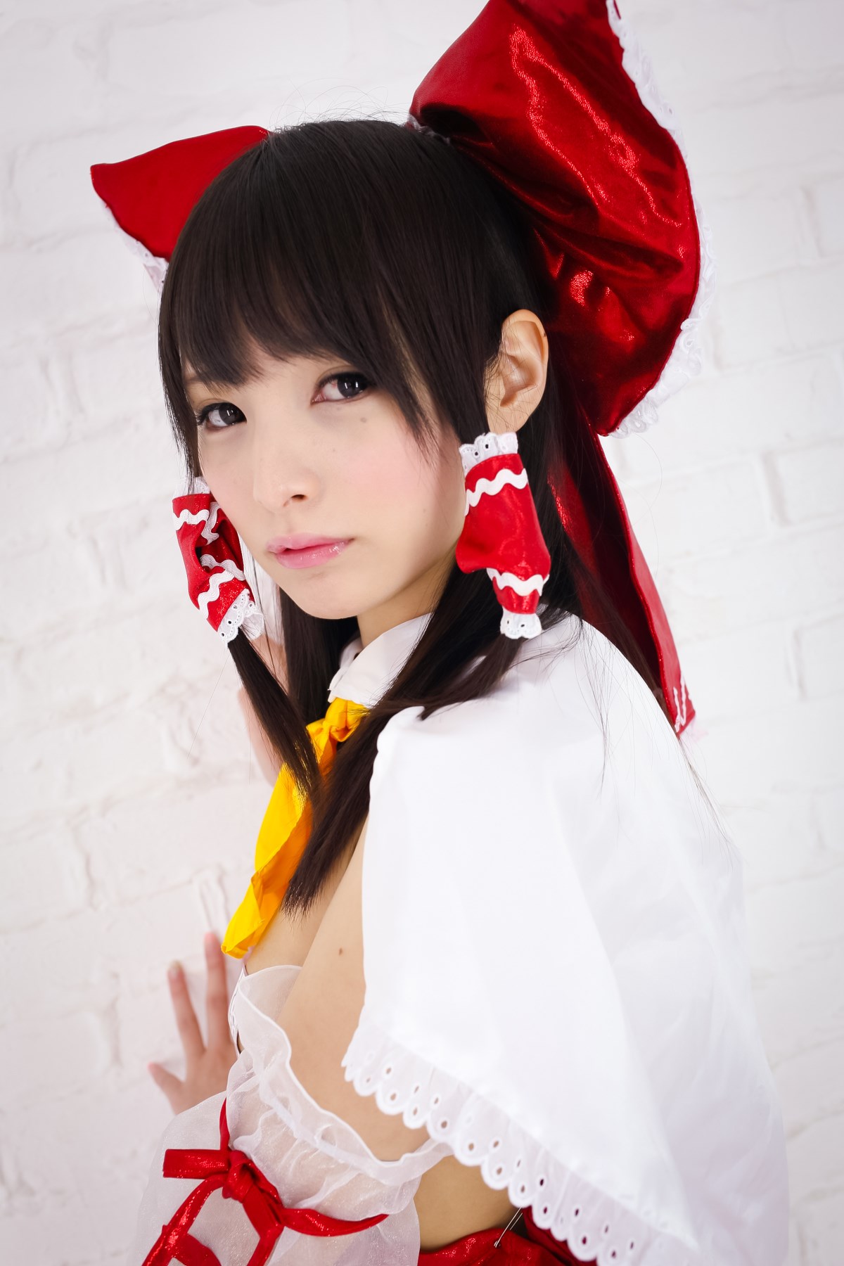 The slovenly Reimu ero Cosplay by mihono sakou(27)