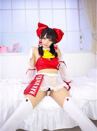 The slovenly Reimu ero Cosplay by mihono sakou(21)