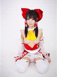 The slovenly Reimu ero Cosplay by mihono sakou(26)