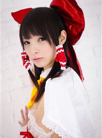 The slovenly Reimu ero Cosplay by mihono sakou(27)