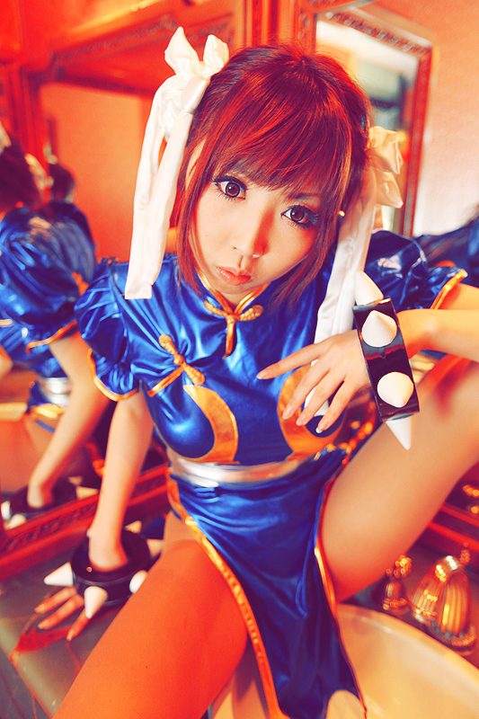 Chunli reality show cosplay(36)