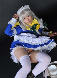 The alluring hiyo nishizuku attracts the audience and her latest ero cosplay(33)