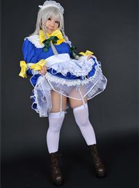 The alluring hiyo nishizuku attracts the audience and her latest ero cosplay(4)