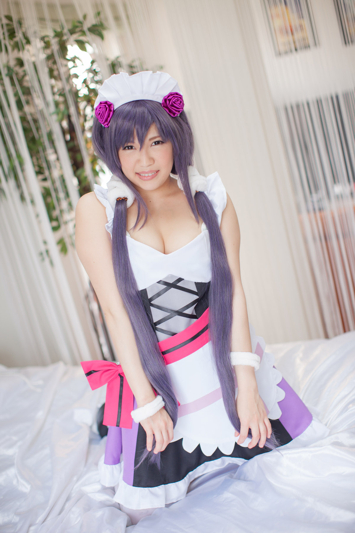 Lively nozomi ero Cosplay Yuri Satou(5)