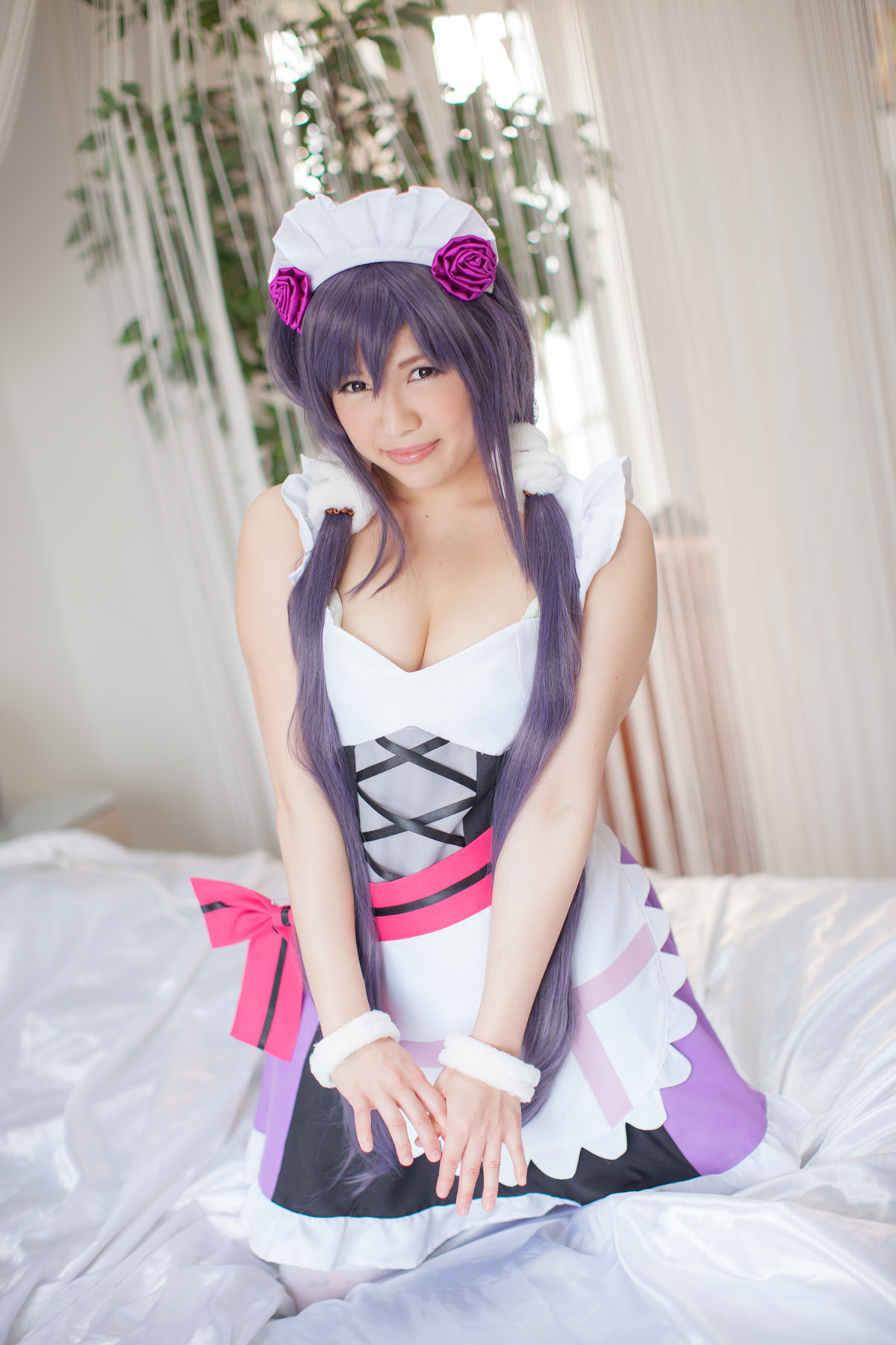 Lively nozomi ero Cosplay Yuri Satou(6)